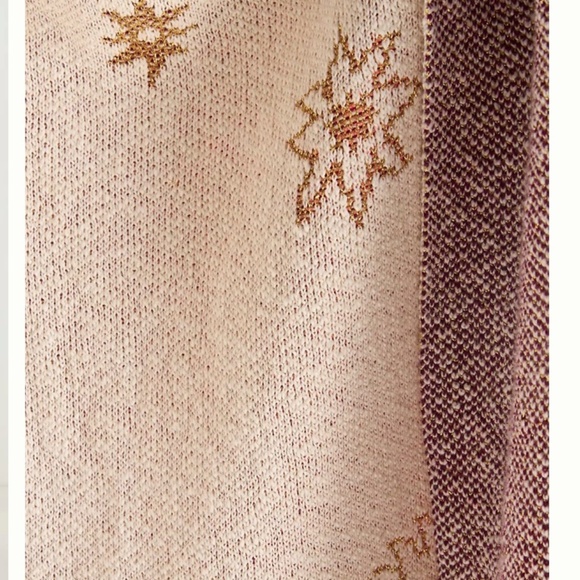 Anthropologie “Fortune” Cotton Knit Throw Blanket (95% Cotton) — NWT + Gift Box - Picture 2 of 8